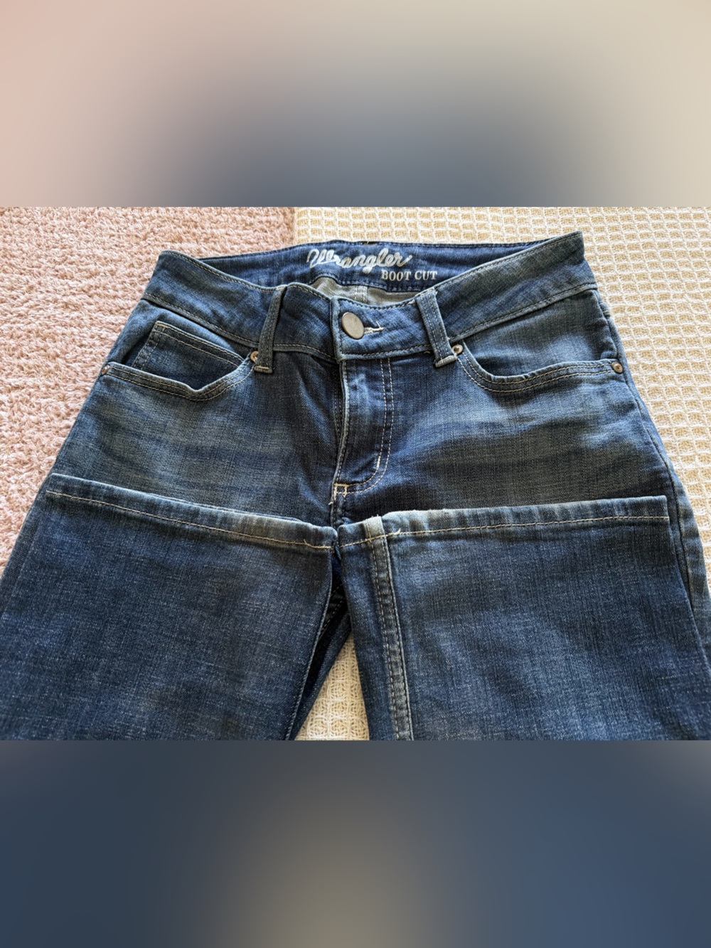 Wrangler Women’s Indigo Blue Boot Cut Jeans - Picture 15 of 15